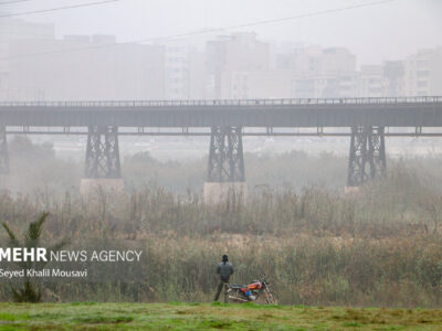 هوای ۱۶ شهر خوزستان در وضعیت قرمز و نارنجی