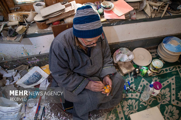 پاپیه ماشه در کشمیر ھند