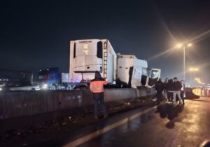 ترافیک چند کیلومتری در محور قزوین- کرج