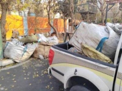 اجرای طرح جمعآوری کتفیهای غیرمجاز در محلات شمالغرب تهران