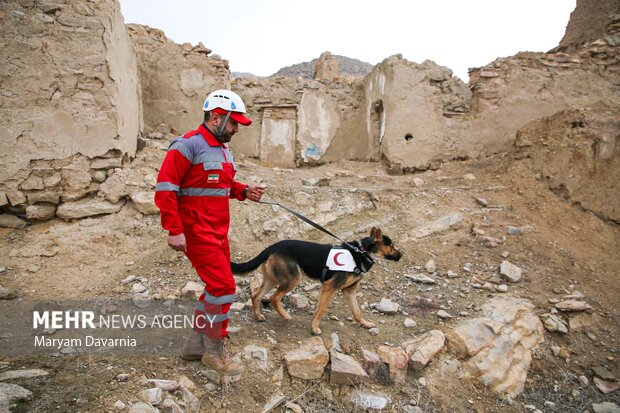 مانور زلزله ۶.۸ ریشتری و سیل در روستای باغچق بجنورد