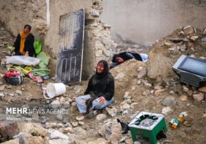 مانور زلزله ۶.۸ ریشتری و سیل در روستای باغچق بجنورد