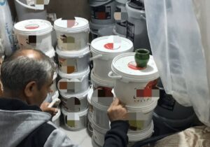 کشف ۱۵۴ کیلوگرم ژله قنادی منقضی در قم