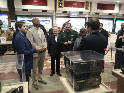 بازدید هیئت پارلمانی اتیوپی از دستاوردهای صنایع دفاعی ایران