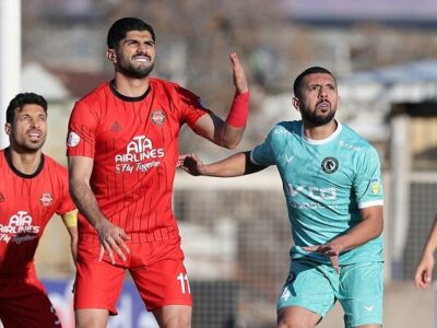 تساوی تراکتور و پیکان در نیمه اول