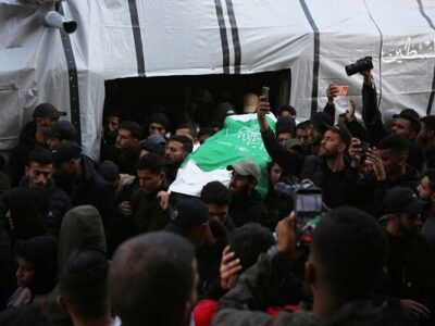 حماس ترور فرمانده ارشد قسام را تایید کرد؛ مراسم تشییع رائد سعد+ تصاویر