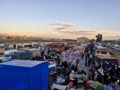 تعطیلی بازارهای موقت شهری شیراز در پی هشدار قرمز هواشناسی