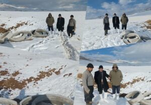 اجرای عملیات احیا و مرمت قنات «کهریز» الیگودرز