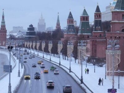 پدافند هوایی روسیه یک پهپاد را در مسیر مسکو سرنگون کرد