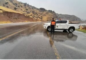 آمادهباش نیروها و ماشین آلات راهداری در محورهای حادثه خیز جنوب کرمان