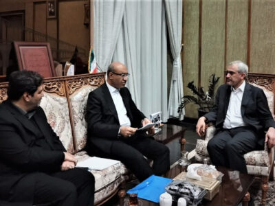 پیگیری مطالبات کلان اقتصادی کرمانشاه در دیدار استاندار با وزیر اقتصاد