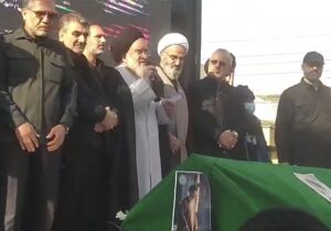 سخنرانی آیتالله سیداحمد خاتمی در مراسم تشییع پیکر آیتالله شاهچراغی