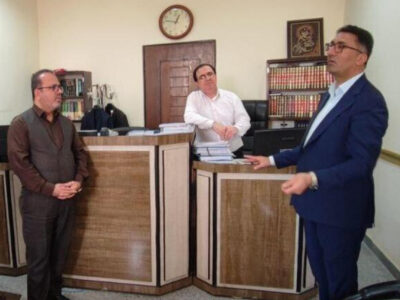 بازدید سرزده رئیس کل دادگستری هرمزگان از محاکم تجدیدنظر