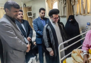 بازدید رییس کل دادگستری فارس و دادستان شیراز از بیمارستان قلب الزهرا