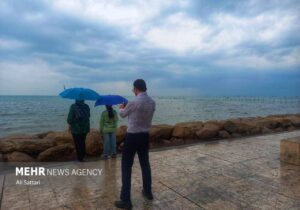 صبح یک روز بارانی در بندرعباس