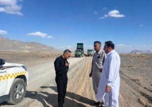 ریسباف: عملیات احداث راه روستایی تلگزی خاش آغاز شد