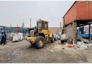 آوری ۱۸۰۰ کیلوگرم پسماند خشک از مراکز غیرمجاز در تهران