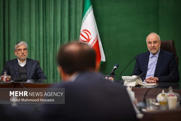 دیدار وزیر علوم و روسای دانشگاه های سراسر کشور با  رئیس مجلس شورای اسلامی