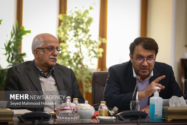 دیدار وزیر علوم و روسای دانشگاه های سراسر کشور با  رئیس مجلس شورای اسلامی