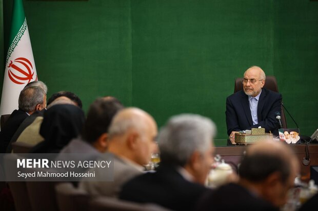 دیدار وزیر علوم و روسای دانشگاه های سراسر کشور با  رئیس مجلس شورای اسلامی