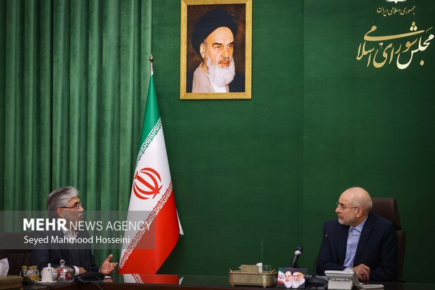 دیدار وزیر علوم و روسای دانشگاه های سراسر کشور با  رئیس مجلس شورای اسلامی