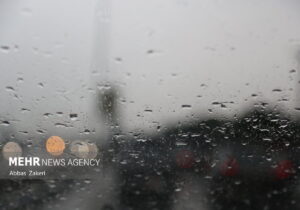 شروع بارش باران در هشت‌بندی