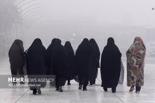 آسمان بارانی کربلا