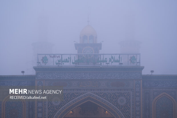 آسمان بارانی کربلا