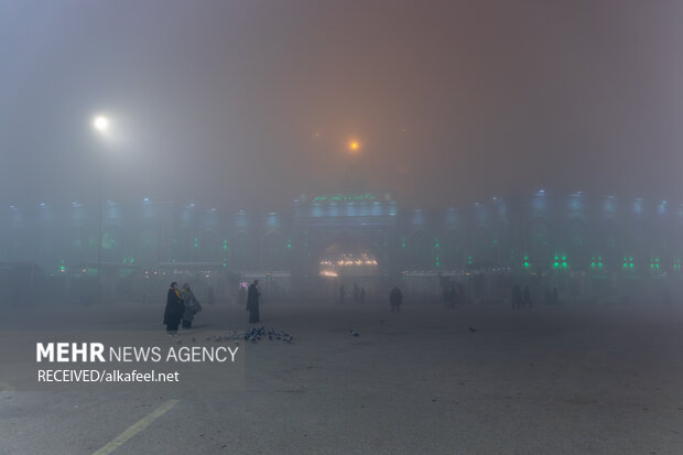 آسمان بارانی کربلا