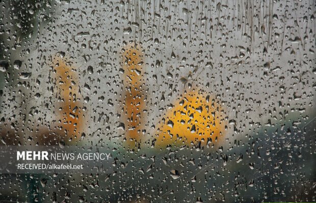 آسمان بارانی کربلا