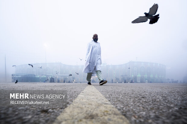 آسمان بارانی کربلا