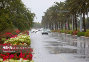 ثبت بارانِ دو ساله در یک شبانه‌روز  جزیره کیش