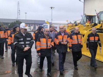 ماشین آلات سنگین و نیمه سنگین راهداری گیلان رونمایی شد