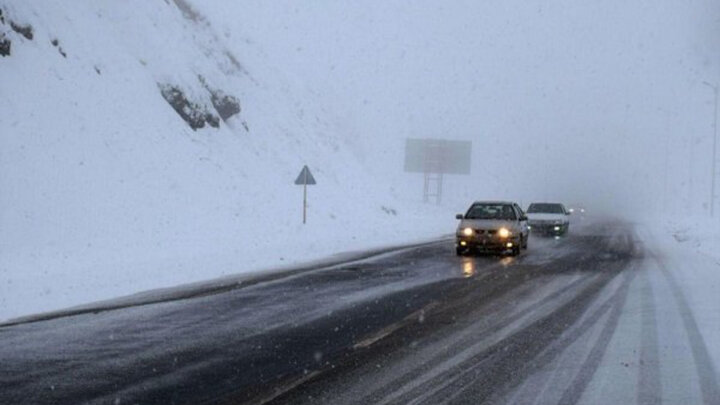 بارش شدید برف در شهرستان فریمان