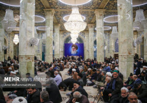 مراسم بزرگداشت آیت الله گلپایگانی در مسجد اعظم قم