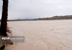 طغیان رودخانه روستای وزیری رودان