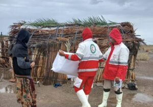 امدادرسانی هلال احمر به بیش از ۱۴۰۰ نفر در حوادث جوی کرمان