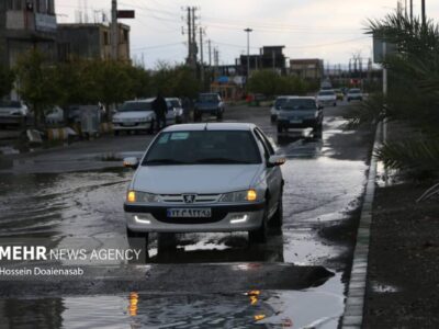 بارش ۵۱ میلیمتری باران در هشتبندی هرمزگان