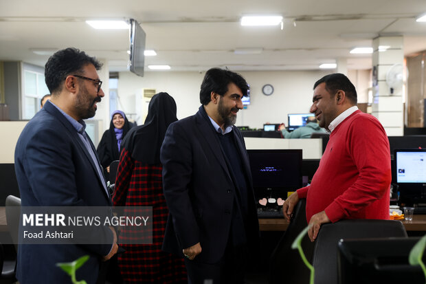 حضور سخنگوی شهرداری تهران در خبرگزاری مهر