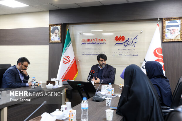 حضور سخنگوی شهرداری تهران در خبرگزاری مهر