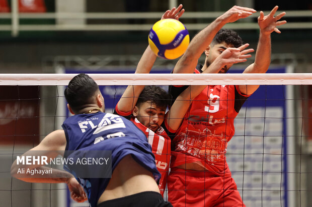 لیگ برتر والیبال شهرداری ارومیه و طبیعت اسلامشهر