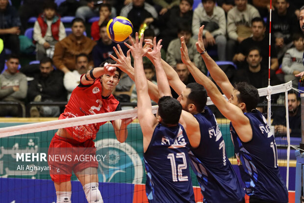 لیگ برتر والیبال شهرداری ارومیه و طبیعت اسلامشهر