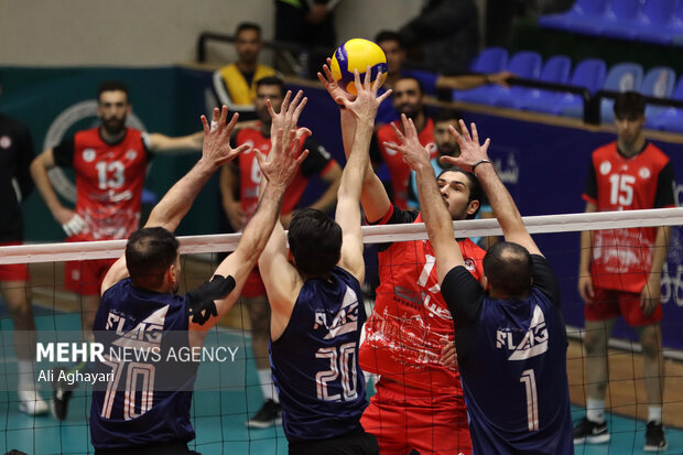 لیگ برتر والیبال شهرداری ارومیه و طبیعت اسلامشهر