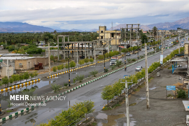 زیبایی طبیعت هشتبندی هرمزگان پس از باران
