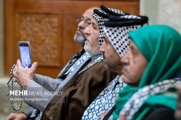 مراسم بهره برداری رسمی از صحن حضرت زهرا (س) در نجف