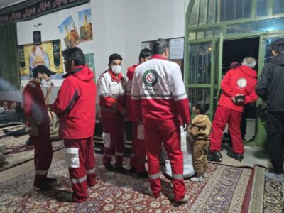 اسکان اضطراری ۲۴۰ مسافر در محور بردسکن سبزوار