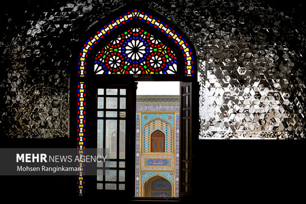 حال و هوای بارانی شهر نجف اشرف