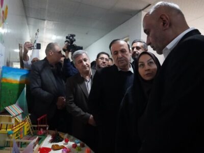 بازدید وزیر تعاون از مرکز توانبخشی شهید رجایی تاکستان