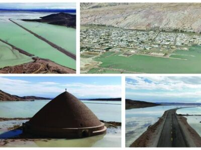 هاشمی: بارش باران، روستای کَهنه اوز فارس را در محاصره آب قرار داد