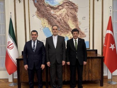 دیدار سفیر ایران در آنکارا با رئیس گروه دوستی ایران و ترکیه